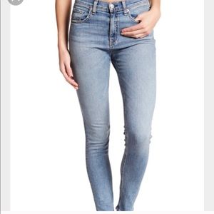 Rag and Bone 10 inch high rise Dive Jeans